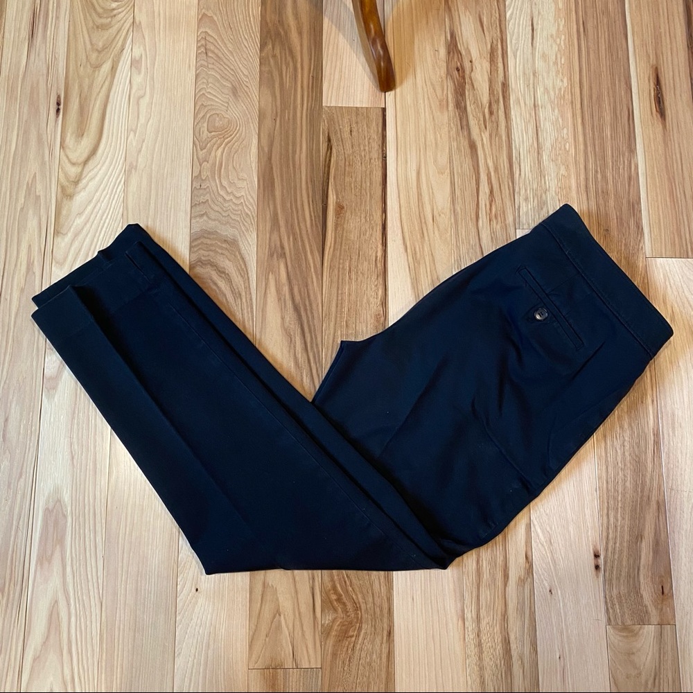 Talbots Black Pedal Pusher Pants
